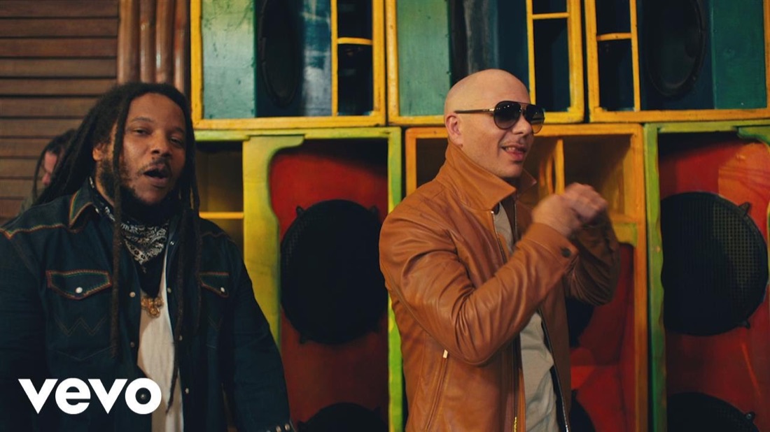 Pitbull featuring Stephen Marley music video